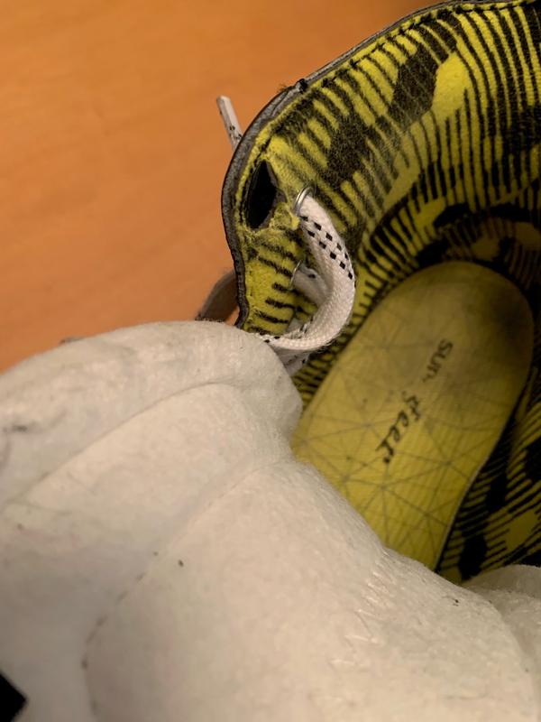 worn lining after 6 weeks