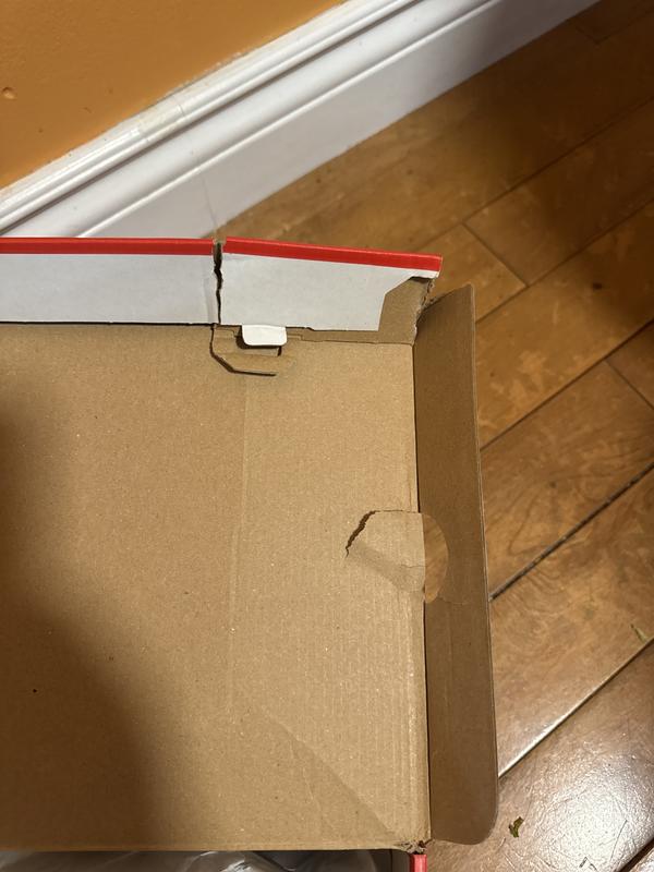 Damaged box