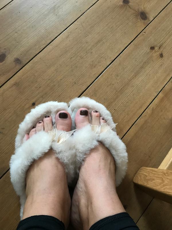 ugg fluff flip flop iii slippers