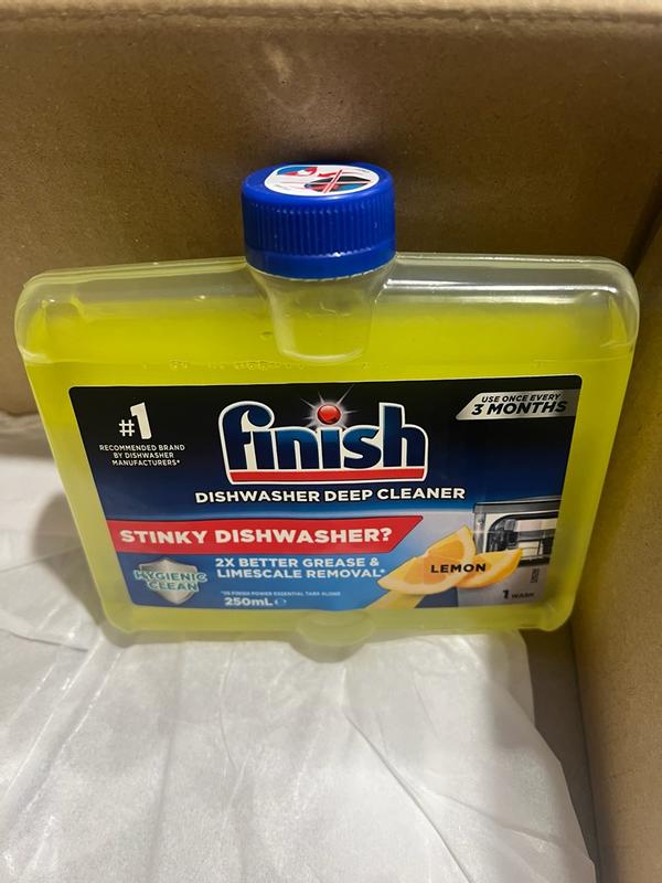 Buy Finish Dishwasher Cleaner Lemon Twin 2x250mL 500mL Coles