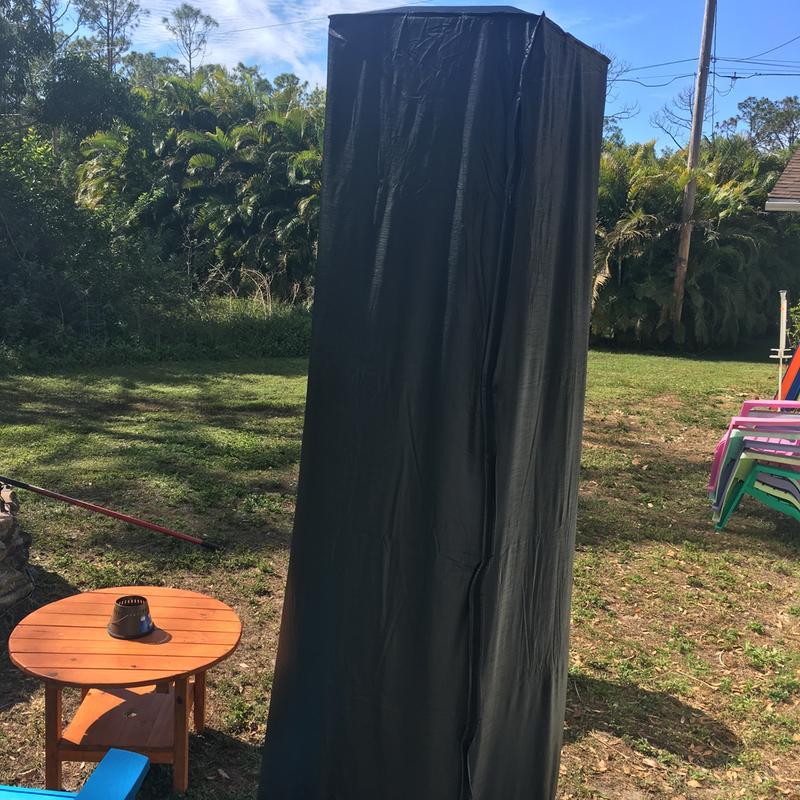 My new patio heater cover