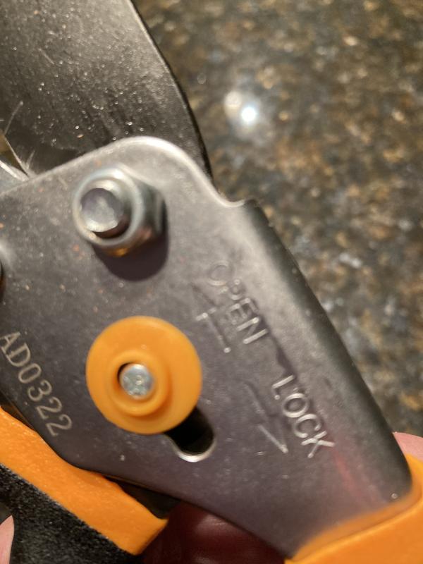 Convenient open/lock slide button