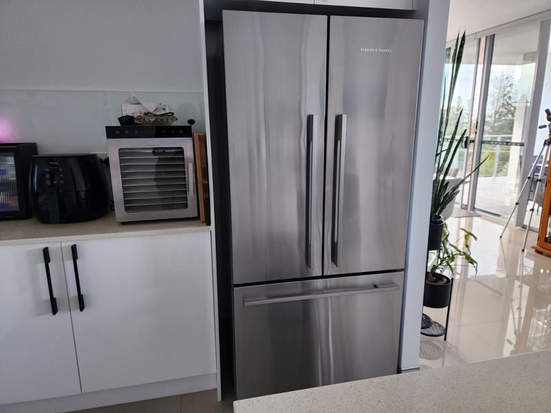 Freestanding French Door Refrigerator Freezer, 32