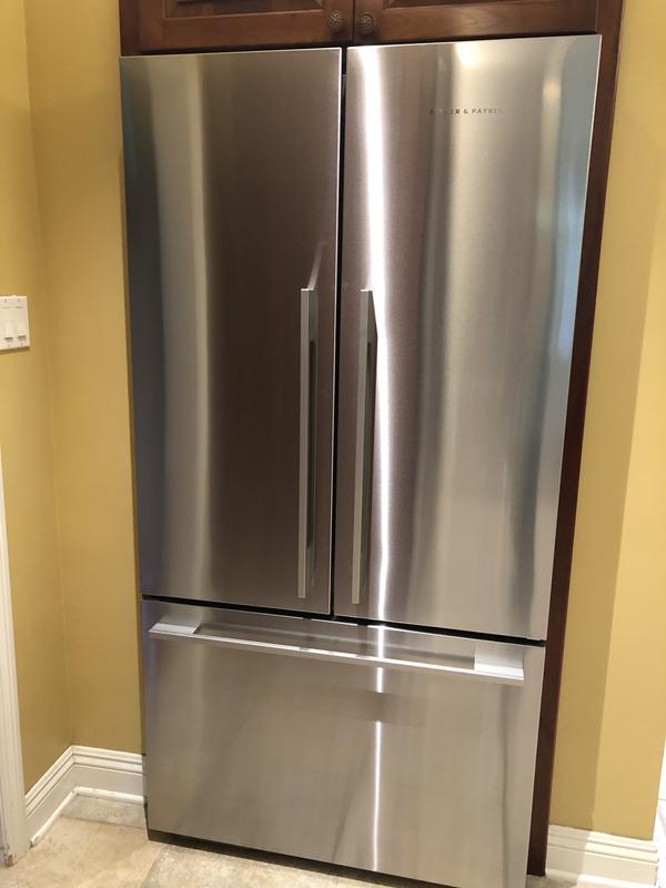 Freestanding French Door Refrigerator Freezer, 36, 20.1 cu ft, Ice & Water