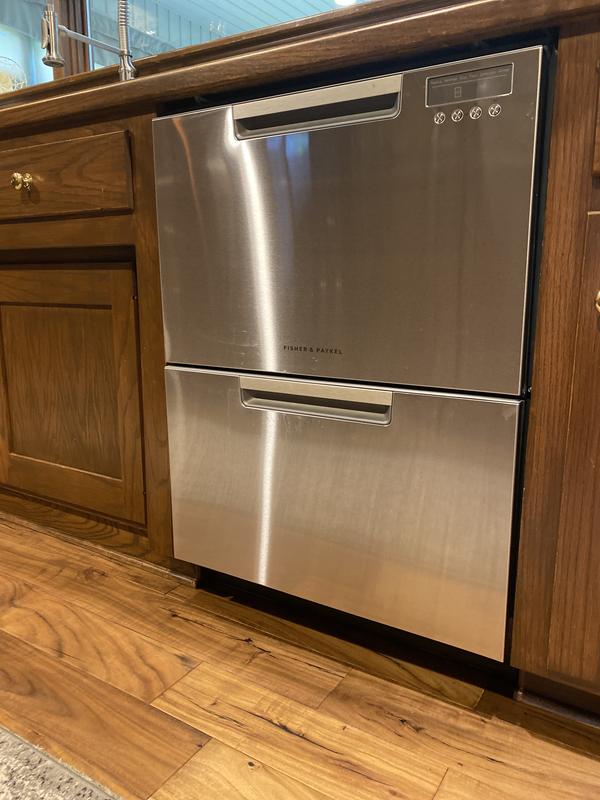 Fisher paykel store two drawer dishwasher