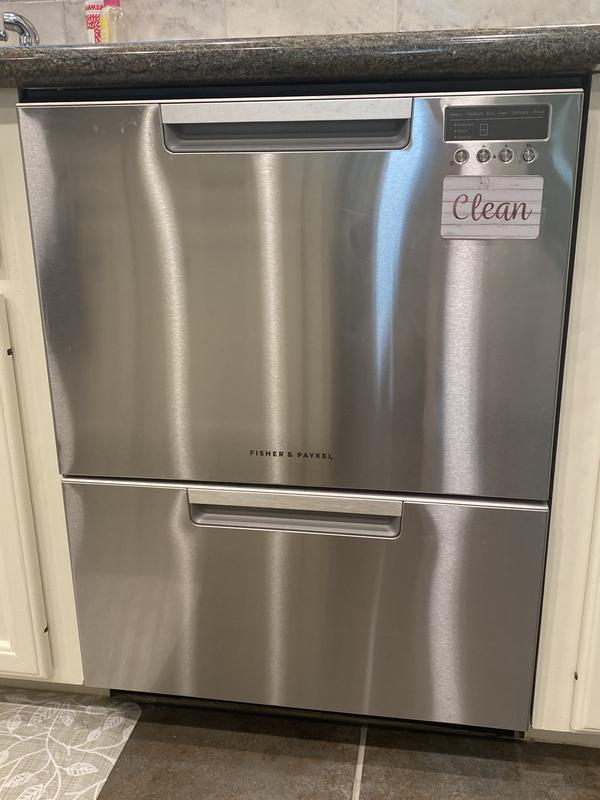 Fisher and paykel 2 drawer hot sale dishwasher manual