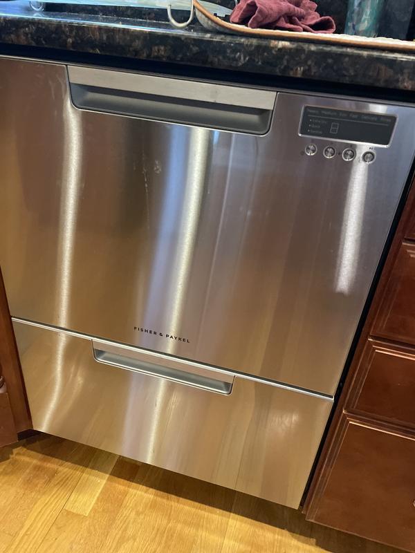 DD24DCTW9N by Fisher & Paykel - Double DishDrawer™ Dishwasher, Tall,  Sanitize