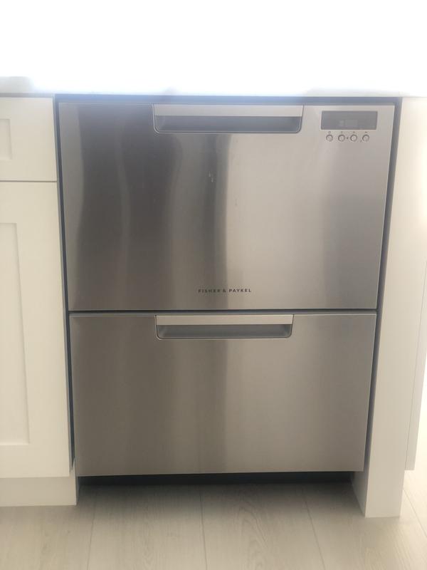  DD24SAX9N 24 Built-In Single DishDrawer with 7 Place Settings  6 Wash Programs 2 Cutlery Baskets and 45 dBA Noise Level in Stainless Steel  : Appliances