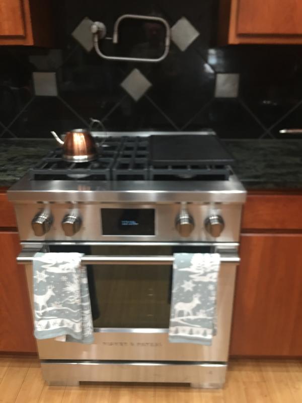 30 self cleaning dual fuel range rvdr3302