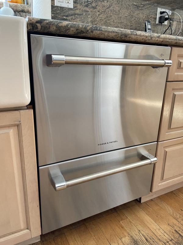 DD24DCTW9N by Fisher & Paykel - Double DishDrawer™ Dishwasher, Tall,  Sanitize