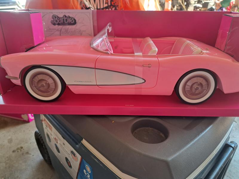 Barbie le film - Corvette rose vintage, HPK02