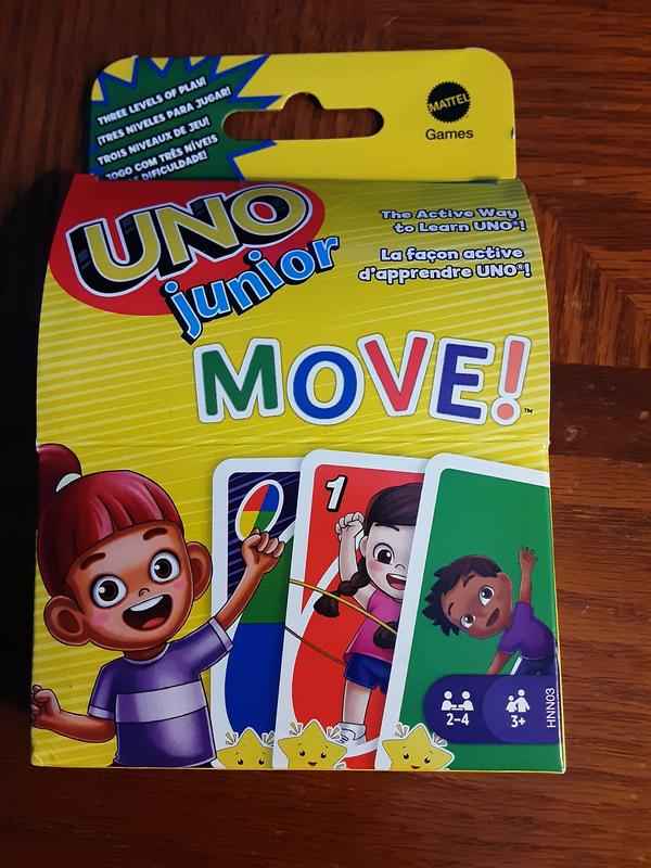 Mattel Games Junior Move Card Game