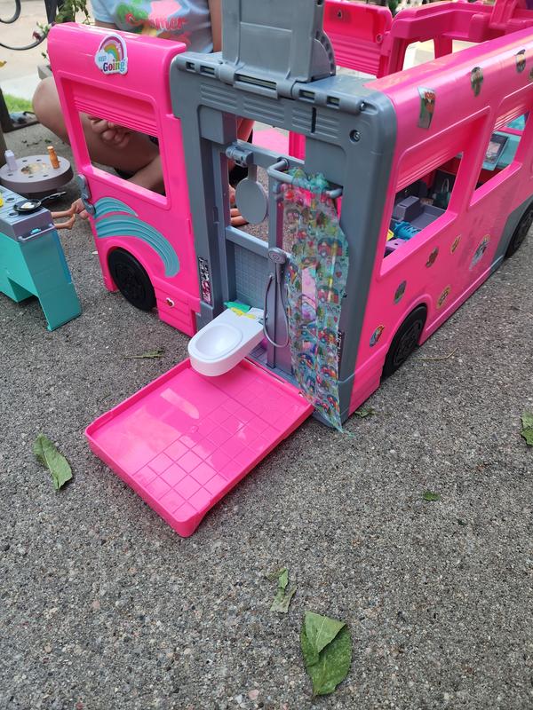 Smyths Toys Barbie Barbie Camper Van With Slide Shop Barbie Toy