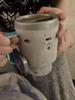 Back view of cup