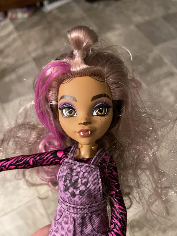 Monster High ORIGINAL Clawdeen Wolf Doll & Pet Cat CRESENT Werewolf New RARE