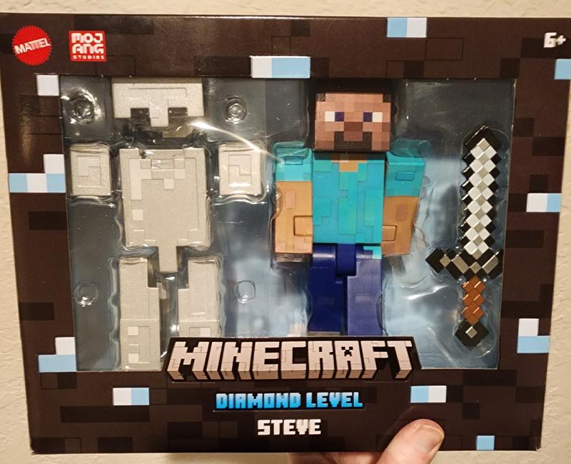 Minecraft Diamond Level Enderman Action Figure