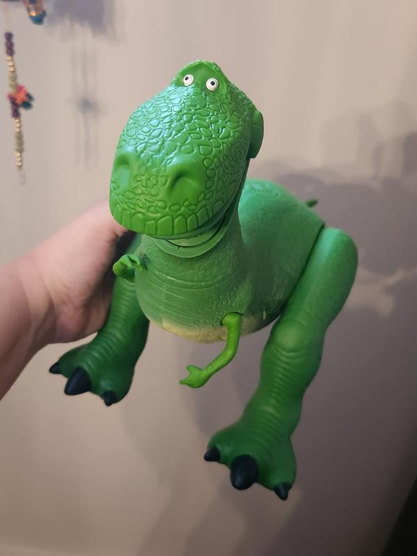 Mattel Disney Pixar Toy Story Toys, Moving & Talking Rex Dinosaur Figure,  Roarin' Laughs, 10.8 Inches Tall with 40 Phrases and Mouth & Arm Motion