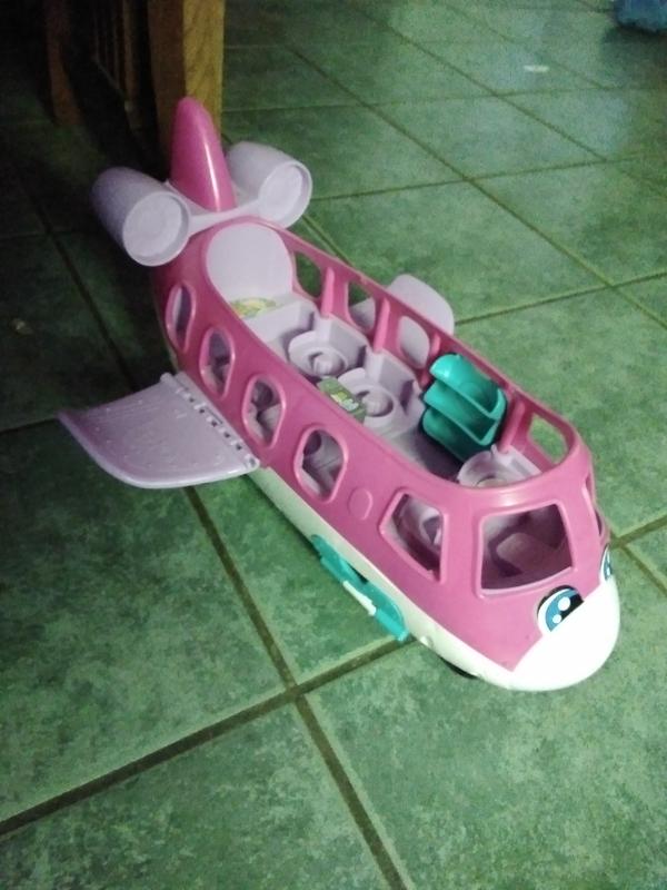 Barbie Style Doll Playset Dreamplane Airplane Multifunction Aircraft  Caravan Toy