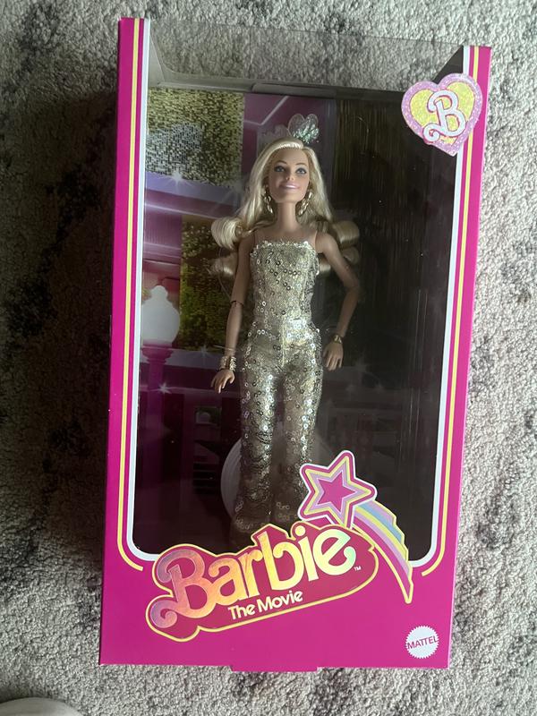 Mattel Barbie Signature Barbie in Gold Disco Jumpsuit Doll - US