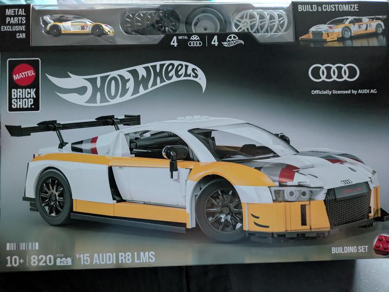 Hot Wheels Hot Wheels 15 Audi R8 LMS Building Kit | MYER
