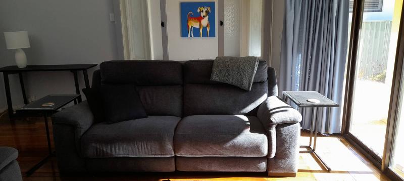 Buy Barret Fabric Electric Recliner Sofa Online in Australia Freedom