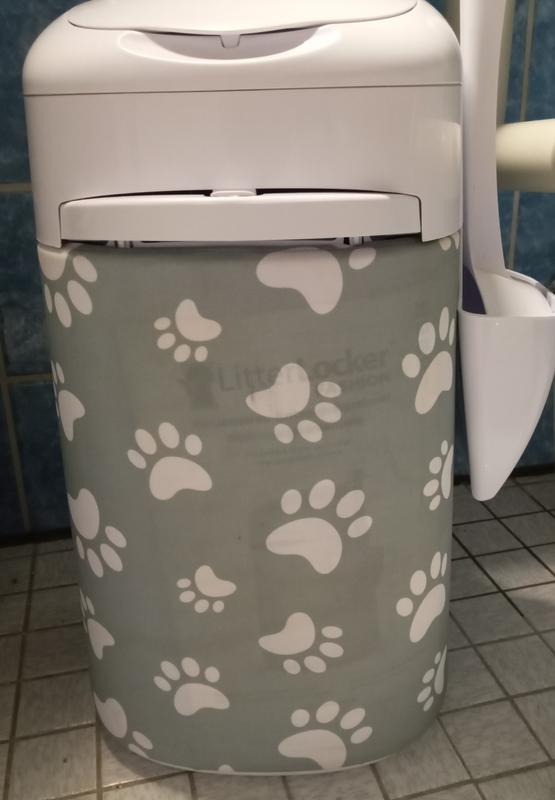 LITTERLOCKER Design Plus, housse de tissu pour poubelle à litière pour chat