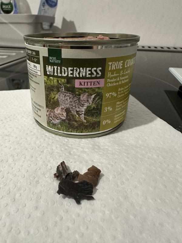 REAL NATURE WILDERNESS Kitten True Country Chicken & Salmon 6x200 g | MAXI  ZOO