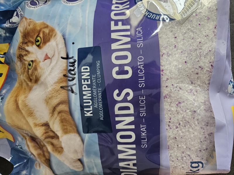 MultiFit Diamonds Comfort Litire silice agglomrante 4,2 kg | MAXI ZOO
