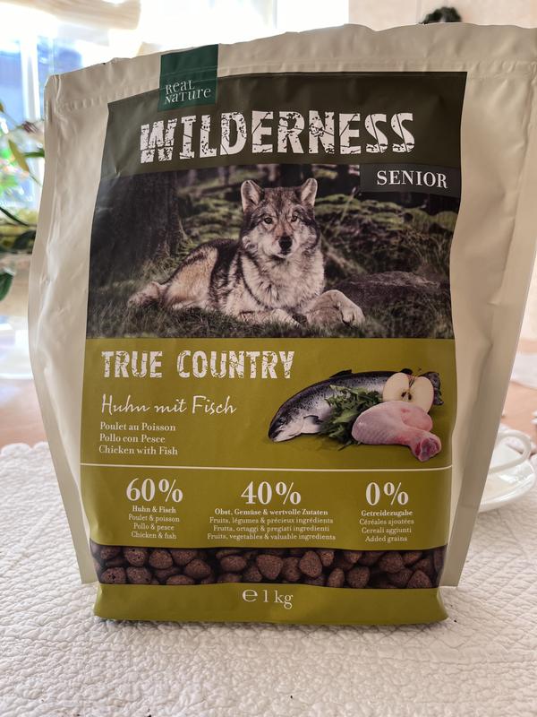 REAL NATURE WILDERNESS Senior True Country Chicken with Fish 4 kg | MAXI ZOO