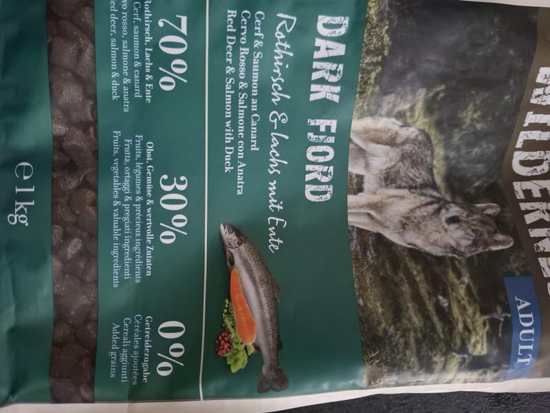 REAL NATURE WILDERNESS Dark Fjord Red Deer, Salmon & Duck 1 kg | MAXI ZOO