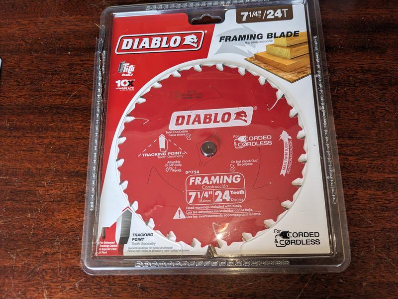 DEWALT Lame de scie circulaire 190x30 24 WZ 18 ° 3 Pack