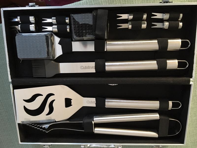Deluxe 14-Piece Grill Tool Set | HSN