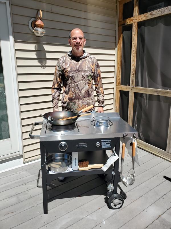 Me and the wok station