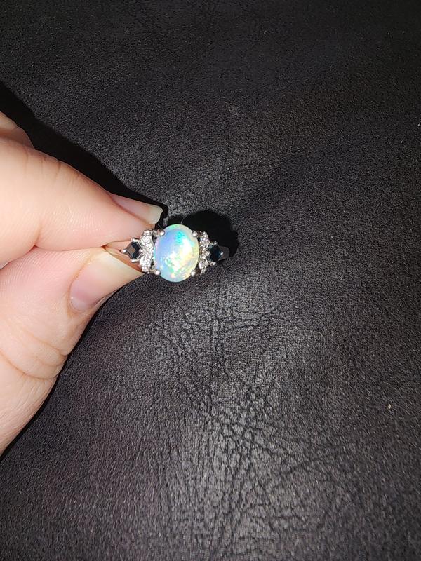 Blue opal rings kay on sale jewelers