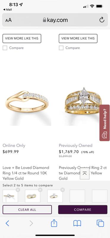 Love and be hot sale loved ring kay jewelers