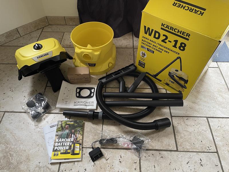 Pièces détachées Karcher WD2 - Prix pas cher