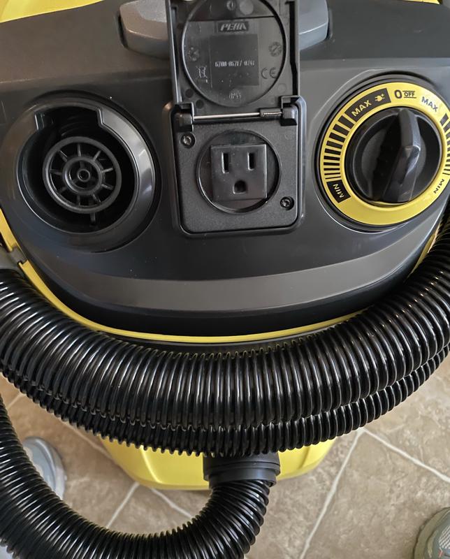 Karcher WD 5P 6.6 Gallon Wet-Dry Vacuum Cleaner with Attachments - 20610948