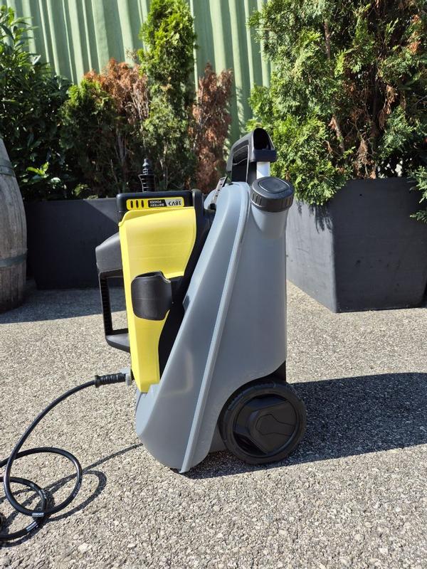 Chariot à Eau Kärcher WT 12 L Pour Nettoyeur OC 6-18 - Grandes Roues, Poignée Télescopique