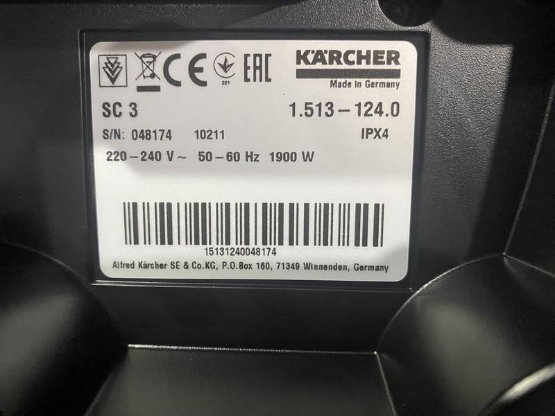 Nettoyeur Vapeur Sc3 1900W Karcher - 1513