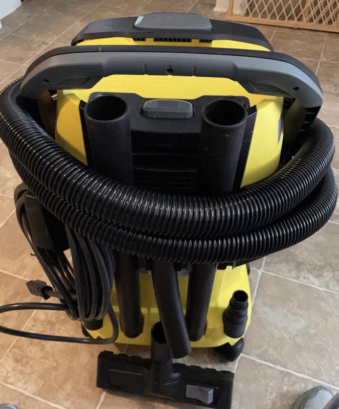Karcher WD 5P 6.6 Gallon Wet-Dry Vacuum Cleaner with Attachments - 20610948
