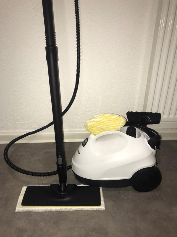 Kärcher Nettoyeur Vapeur SC 2 EasyFix Blanc - Pression 3.2 Bar, 1500W, 75m², Réservoir 1L Avec Set EasyFix