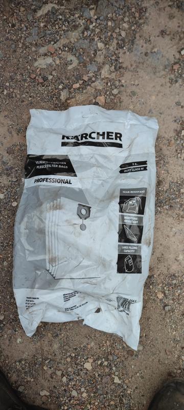5 sacchetti per Kärcher T 17/1 T 17/1 eco!efficiency T15/1 Professional