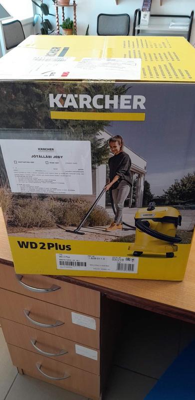 Aspirateur Eau Et Poussières KÄRCHER WD 2 Plus – 1000W, 18V, Sans Sac, Modèle 16280110