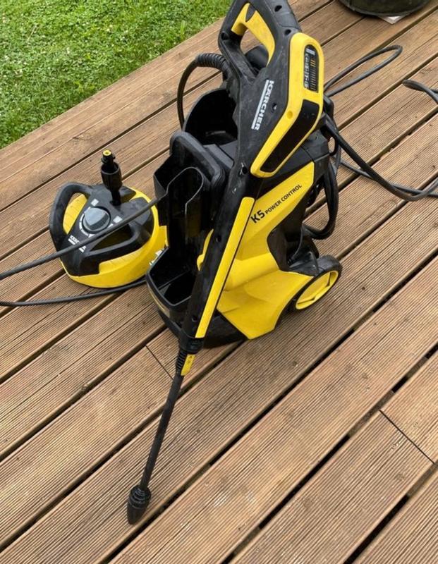 Kärcher K5 Power Control + T-Racer T7 - Nettoyeur Haute Pression 145 Bars, Débit 500l/h - Propreté Impeccable