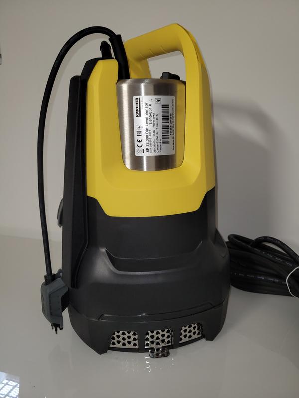Pompe d'évacuation sp 22.000 dirt level sensor eau chargée - karcher  KAR4054278952031 - Conforama
