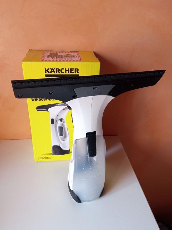 Lavavetri A Batteria Kärcher WV 7 - Autonomia 100 Min - 2 Bocchette - Con Panni E Detergente - Foto 3