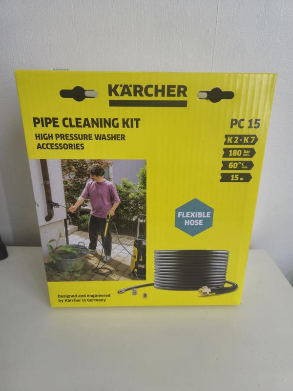 Amazon.com: Kärcher 26377670 15 m Pipe and Drain Cleaning