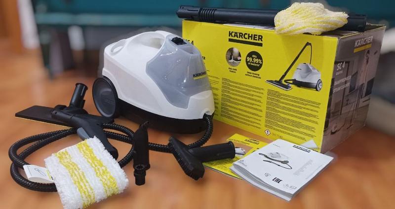 Kärcher - La Limpiadora a Vapor #Kärcher SC4 con boquilla