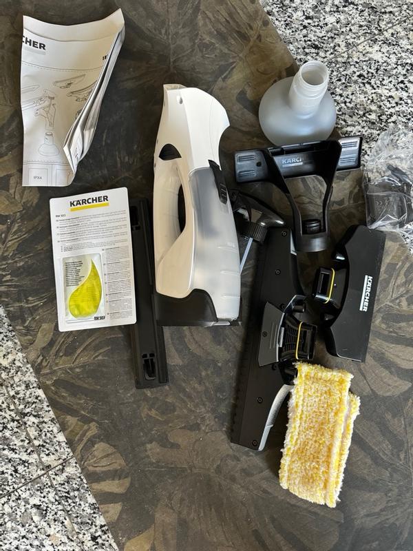 Karcher WV 1 Plus Lavavetri ricaricabile Autonomia 20 minuti colore Giallo  - Pulizia superfici Lavavetri - ClickForShop