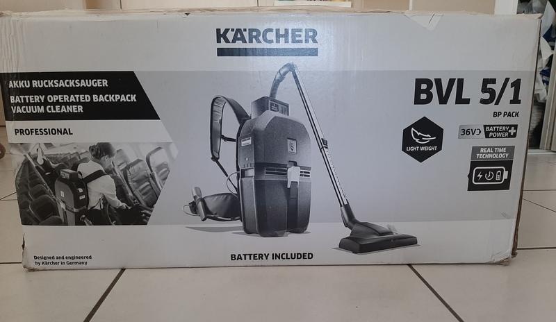 Aspirateur dorsal BVL 5 1 Bp Pack avec batterie K rcher